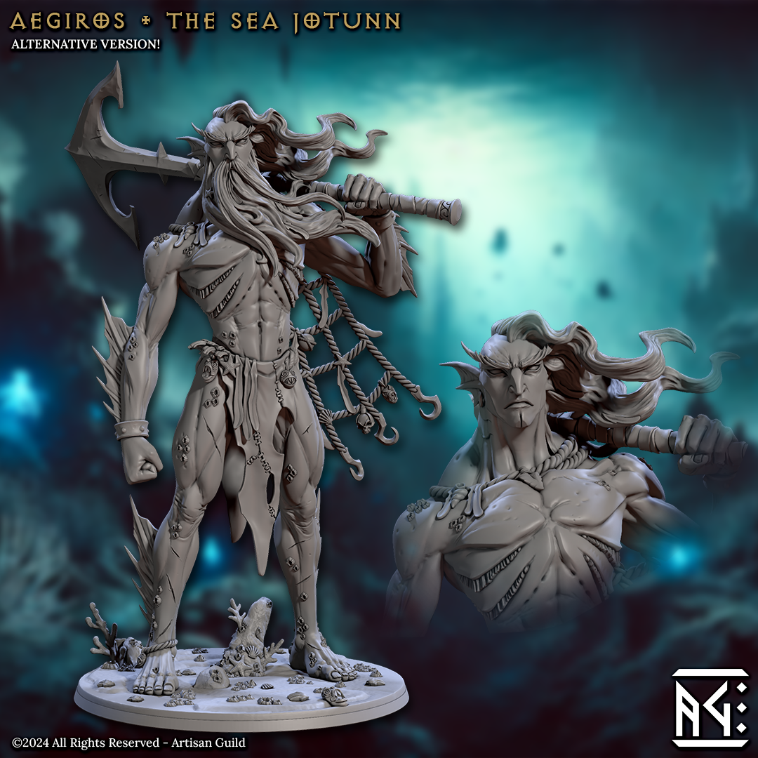 Aegiros - The Sea Jotunn (Mirmidons of the Death-Tide)